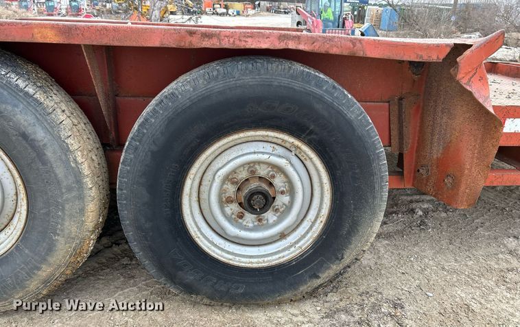 image for item EK4085 1993 Belshe T-1 equipment trailer