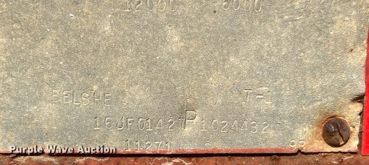 image for item EK4085 1993 Belshe T-1 equipment trailer