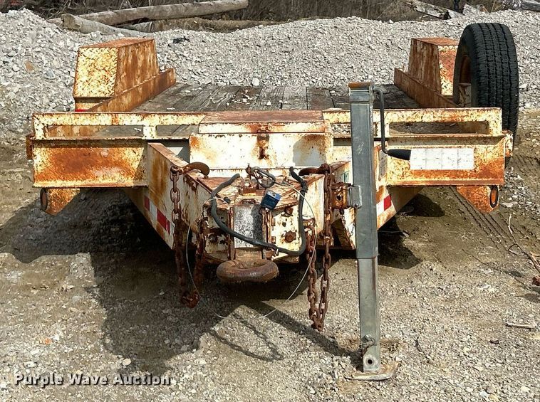 image for item EK4086 2000 Brooks Brothers equipment trailer