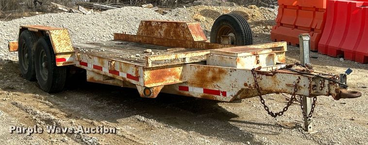 image for item EK4086 2000 Brooks Brothers equipment trailer