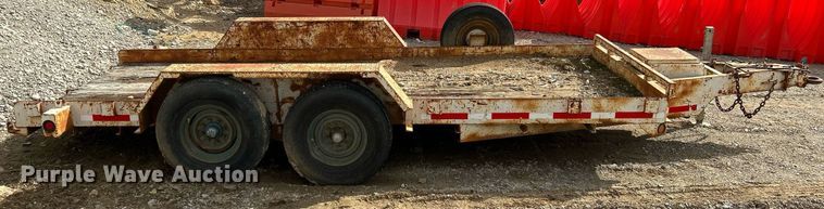 image for item EK4086 2000 Brooks Brothers equipment trailer