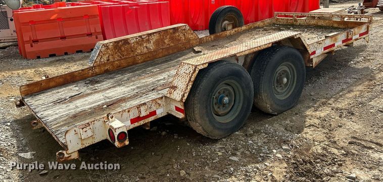 image for item EK4086 2000 Brooks Brothers equipment trailer