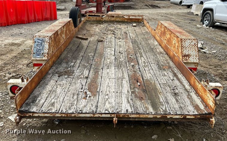 image for item EK4086 2000 Brooks Brothers equipment trailer