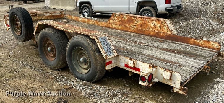 image for item EK4086 2000 Brooks Brothers equipment trailer