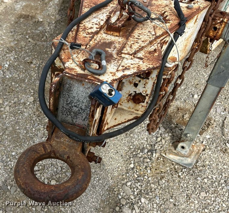 image for item EK4086 2000 Brooks Brothers equipment trailer