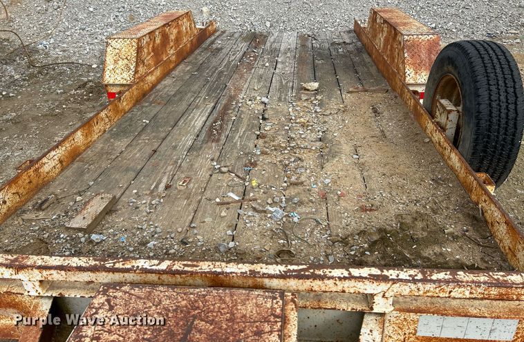 image for item EK4086 2000 Brooks Brothers equipment trailer