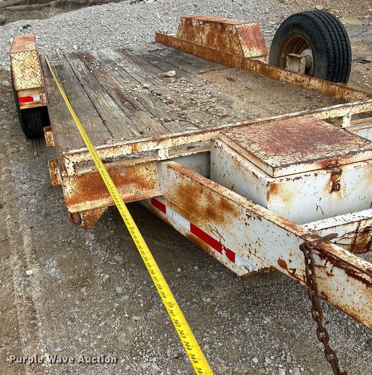 image for item EK4086 2000 Brooks Brothers equipment trailer