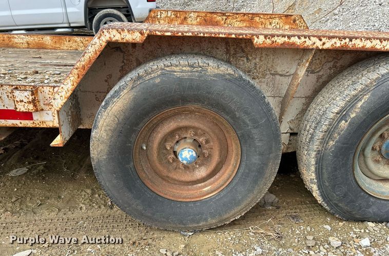 image for item EK4086 2000 Brooks Brothers equipment trailer