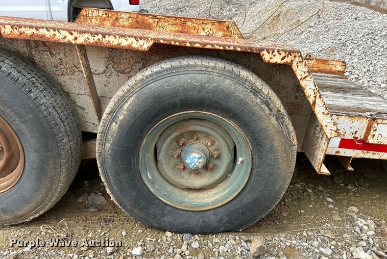 image for item EK4086 2000 Brooks Brothers equipment trailer