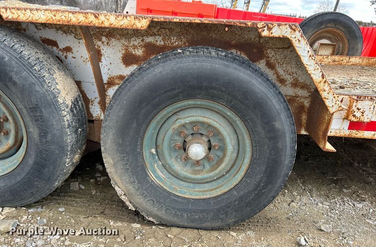 image for item EK4086 2000 Brooks Brothers equipment trailer