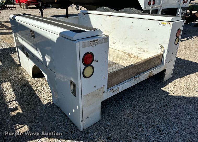 Stahl utility bed in Alva, OK Item JT9078 for sale Purple Wave