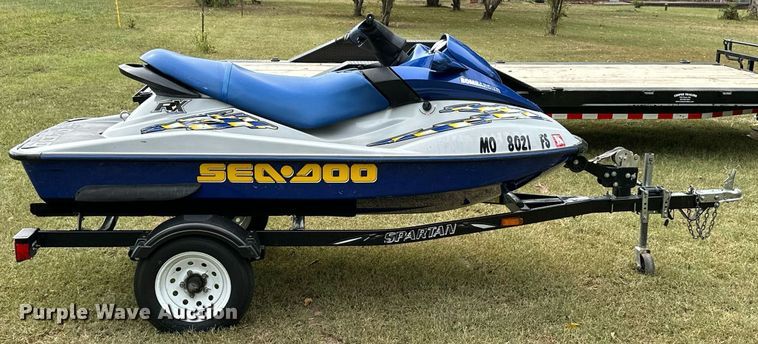 image for item KT9350 2002 Sea Doo Bombardier personal watercraft