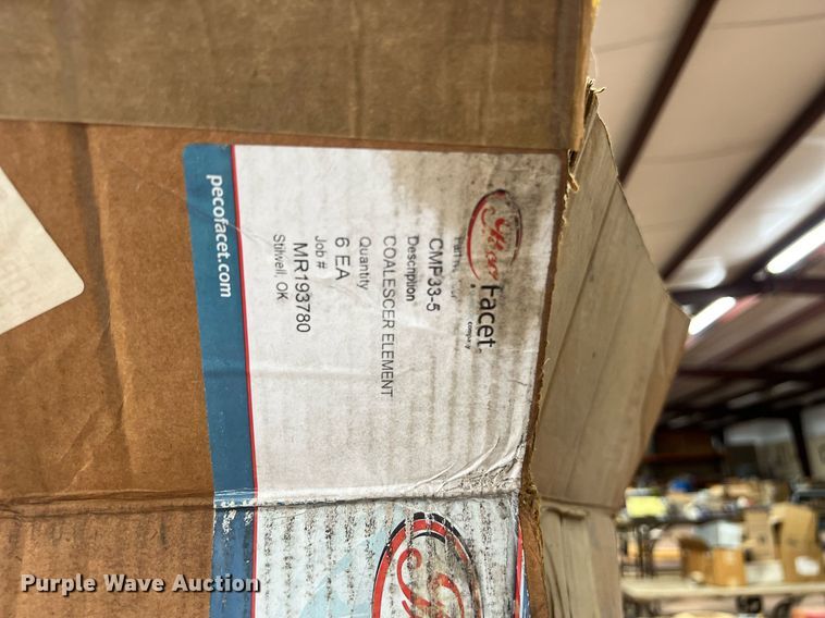 image for item KV9825 (6) pallets of filters