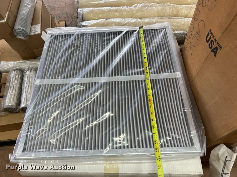 image for item KV9825 (6) pallets of filters