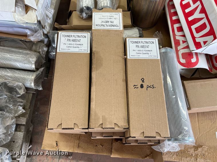 image for item KV9825 (6) pallets of filters