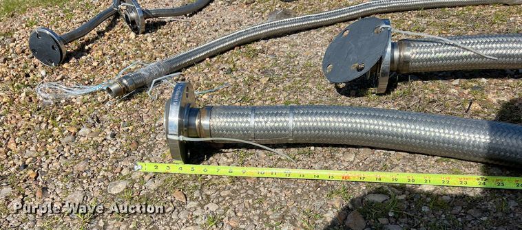 image for item KV9829 (15) stainless steel braided hoses