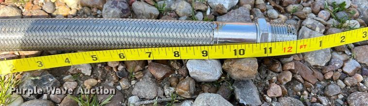 image for item KV9829 (15) stainless steel braided hoses