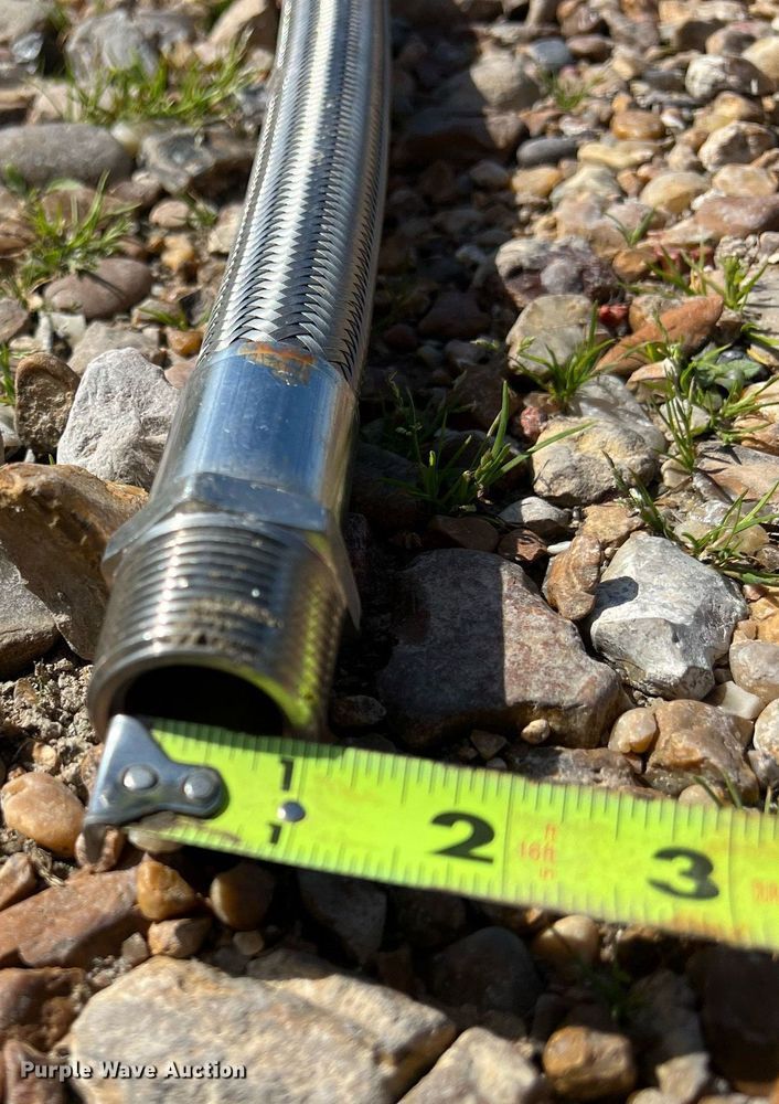 image for item KV9829 (15) stainless steel braided hoses