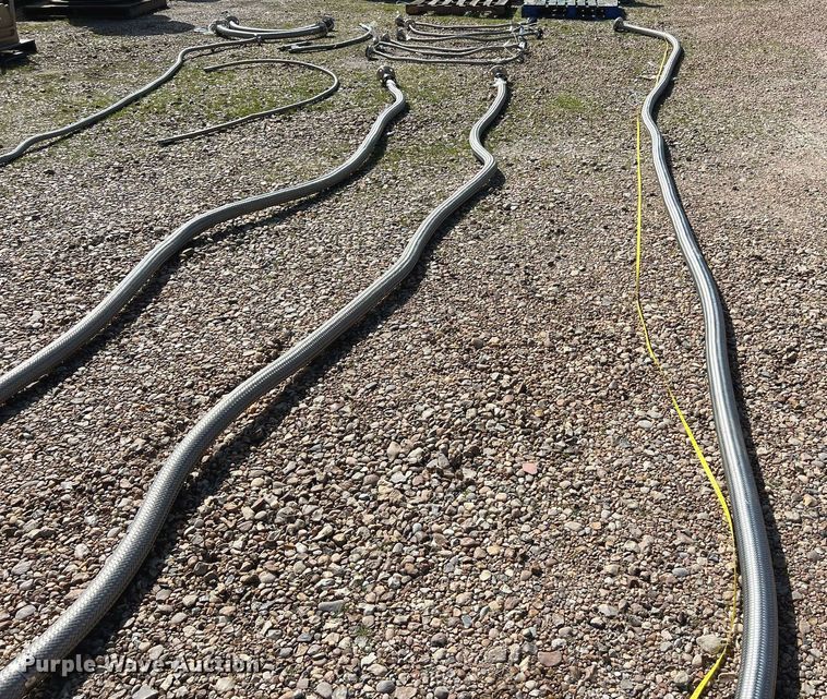 image for item KV9829 (15) stainless steel braided hoses