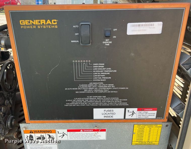 image for item KV9832 Generac  QT06030KNSN generator