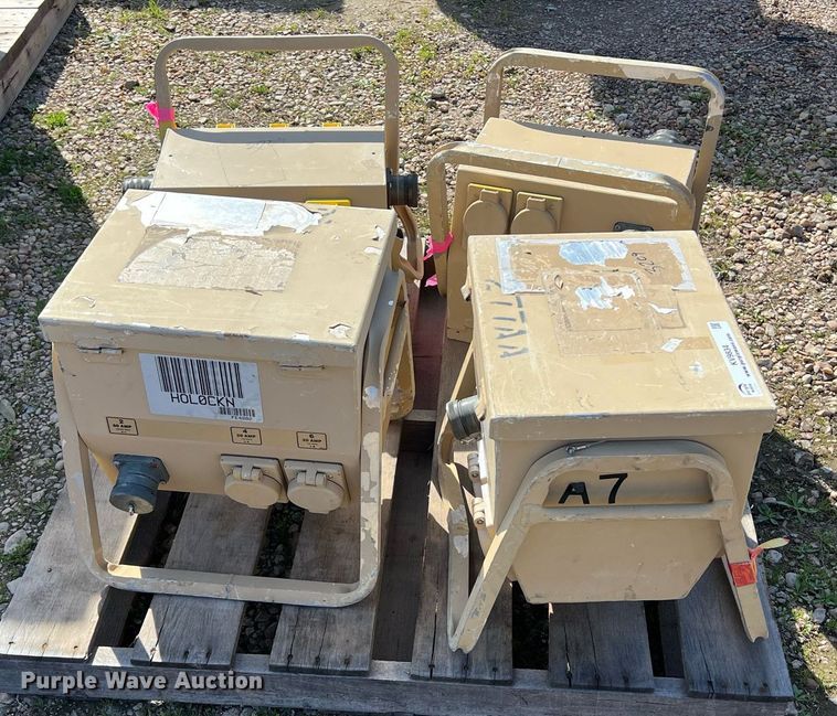 image for item KV9834 (4) power distribution panels