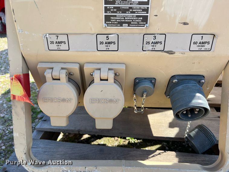 image for item KV9834 (4) power distribution panels