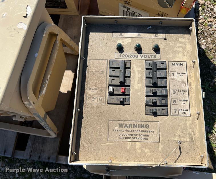 image for item KV9834 (4) power distribution panels