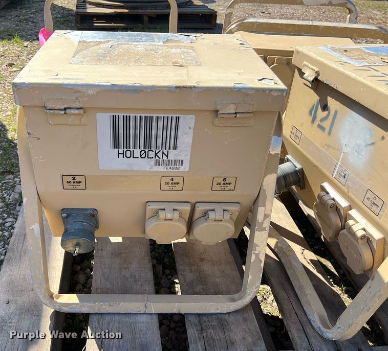 image for item KV9834 (4) power distribution panels