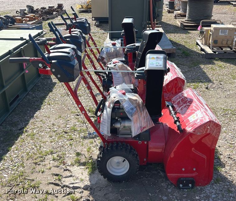 image for item KV9836 (3) Troy-Bilt Storm 2420 snow blowers