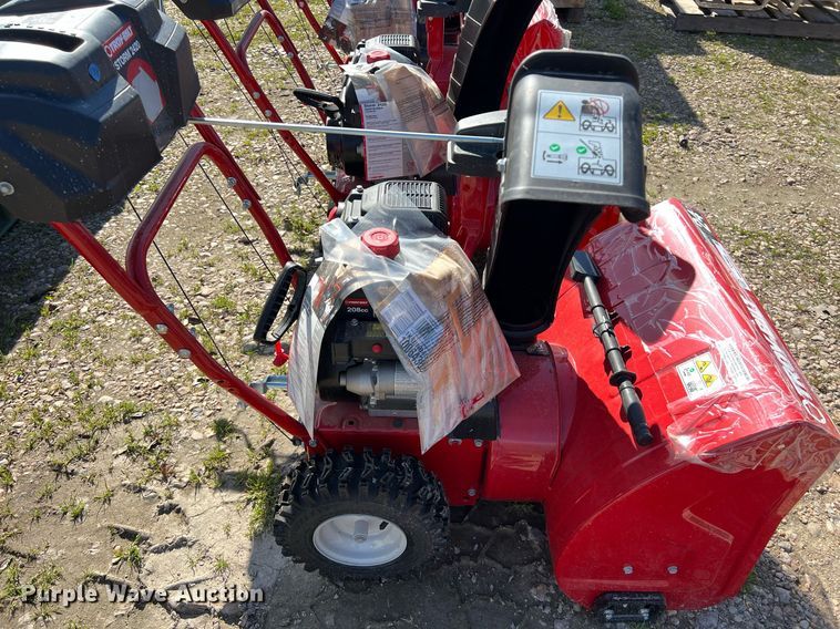 image for item KV9836 (3) Troy-Bilt Storm 2420 snow blowers