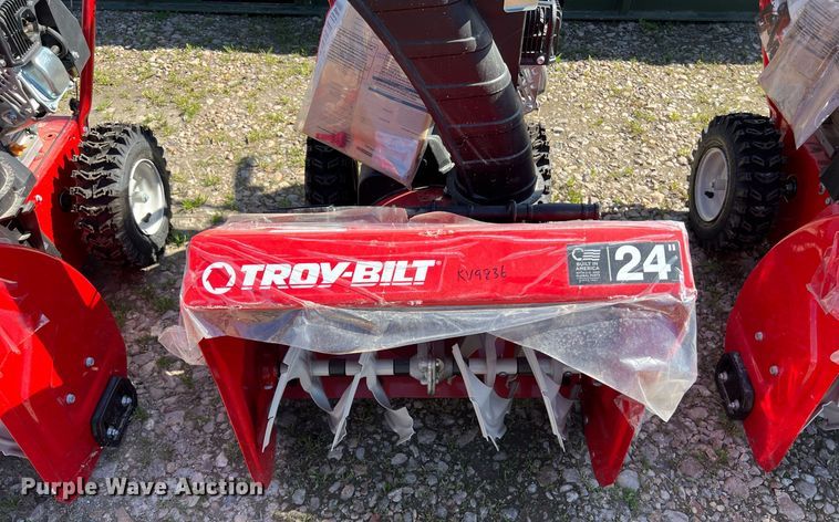 image for item KV9836 (3) Troy-Bilt Storm 2420 snow blowers