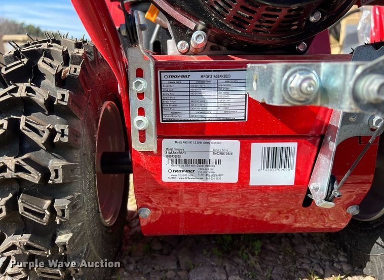 image for item KV9836 (3) Troy-Bilt Storm 2420 snow blowers