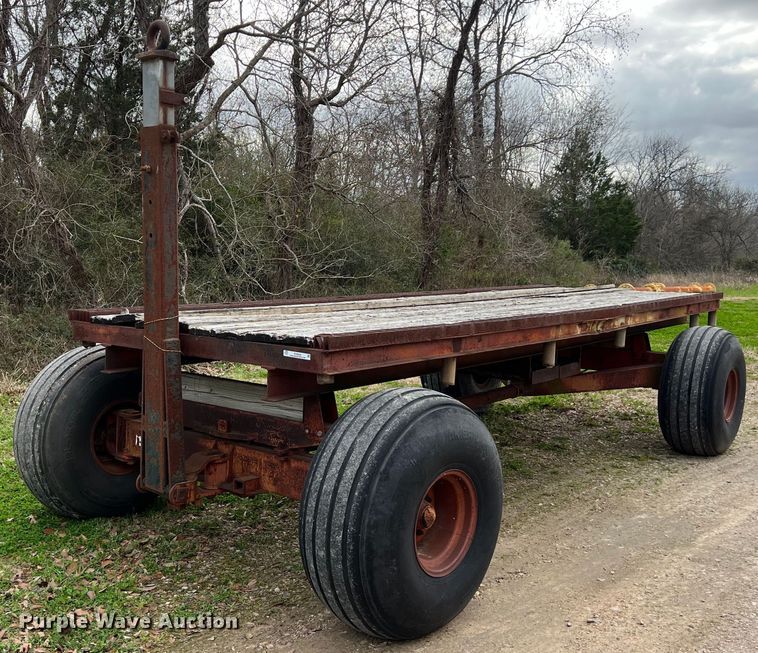 image for item KV9839 Knowles hay trailer