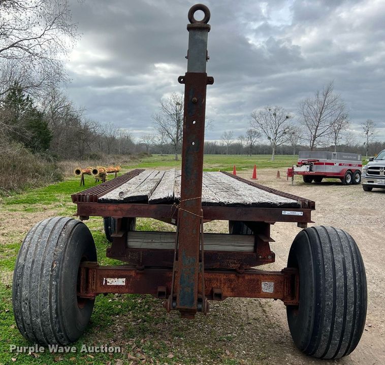 image for item KV9839 Knowles hay trailer