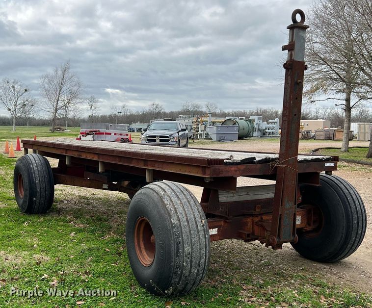 image for item KV9839 Knowles hay trailer