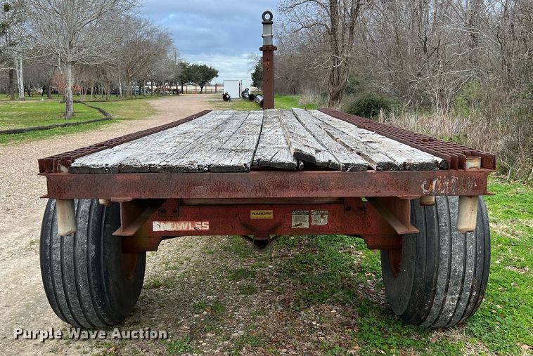 image for item KV9839 Knowles hay trailer