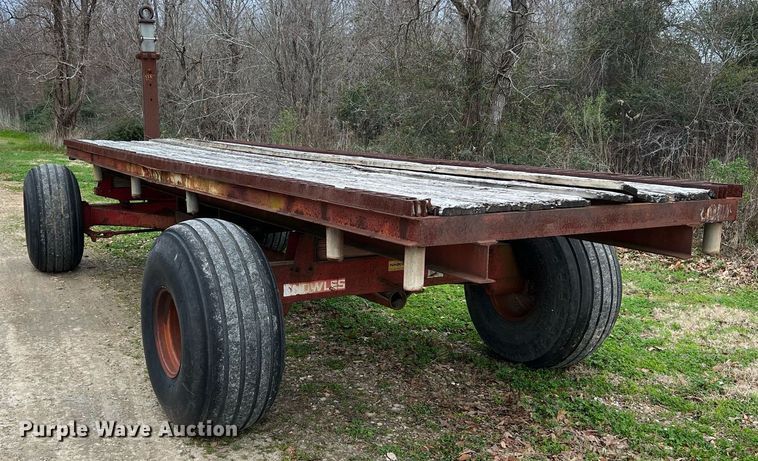 image for item KV9839 Knowles hay trailer