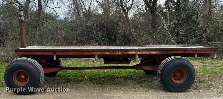 image for item KV9839 Knowles hay trailer