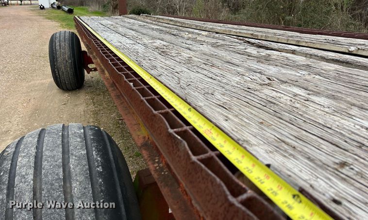 image for item KV9839 Knowles hay trailer