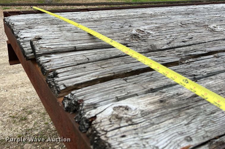 image for item KV9839 Knowles hay trailer