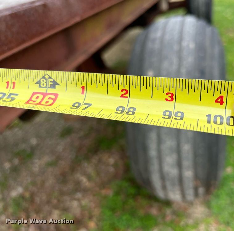 image for item KV9839 Knowles hay trailer