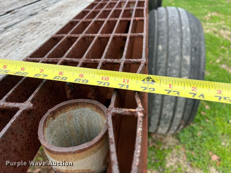 image for item KV9839 Knowles hay trailer