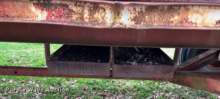 image for item KV9839 Knowles hay trailer