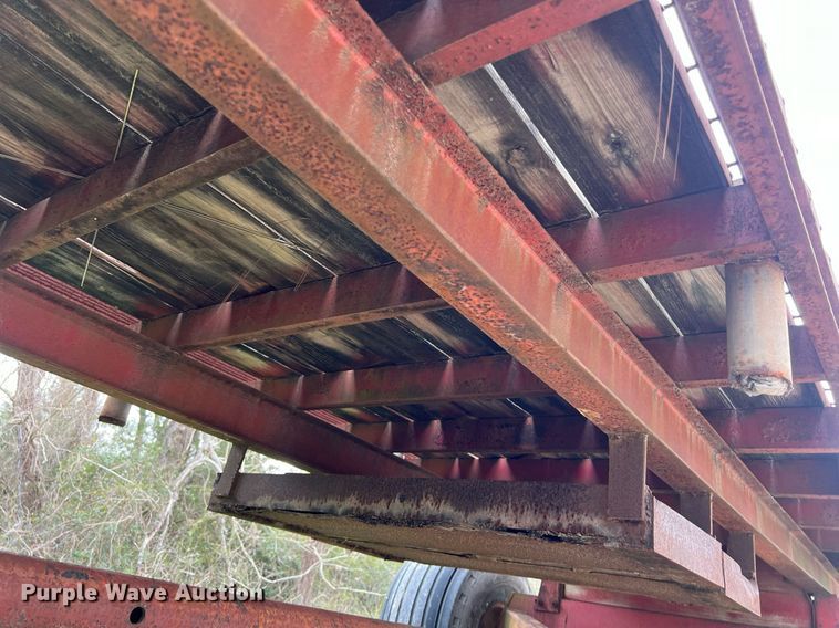 image for item KV9839 Knowles hay trailer