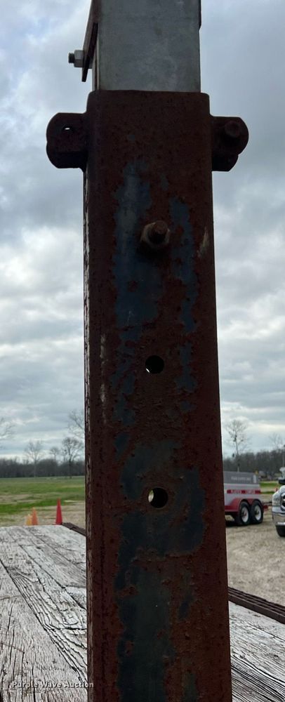 image for item KV9839 Knowles hay trailer