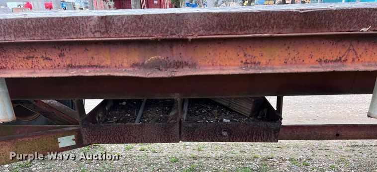 image for item KV9839 Knowles hay trailer