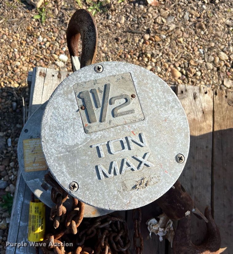 image for item KV9850 (9) hoists