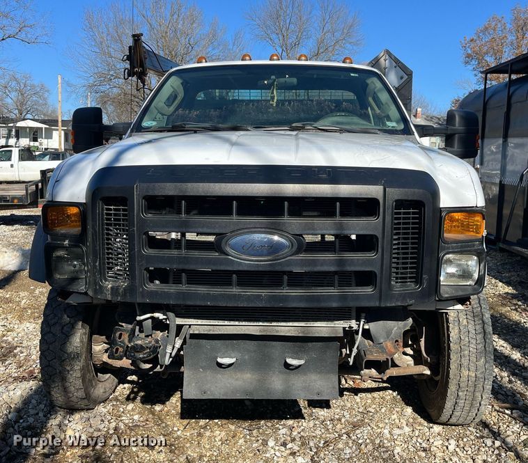 image for item LD9929 2008 Ford F550 Super Duty XL utility / service truck