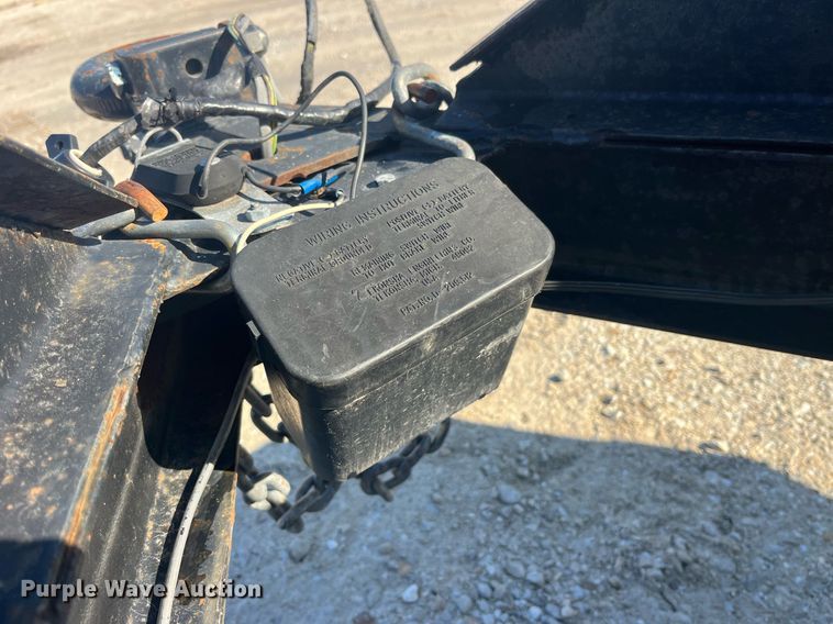 image for item LD9959 1999 Custom utility trailer