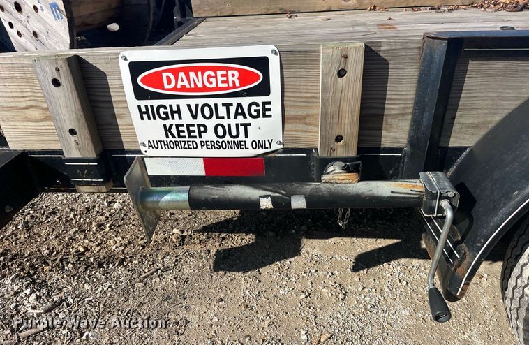 image for item LD9959 1999 Custom utility trailer